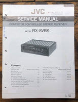 JVC RX-8 Receiver Owner AND Service Manual *Orig*