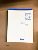 Lexicon CP-1 Processor Owners Manual *Original*