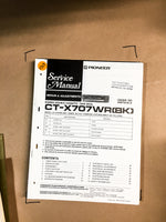 Pioneer CT-X707 / CT-X707WR Cassette Service Manual *Original*