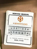 Kenwood TK-400 Amplifier Service Manual *Original*  #3
