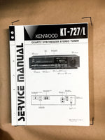 Kenwood KT-727 Tuner Service Manual *Original*