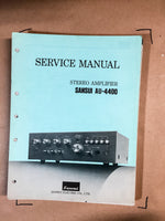 Sansui AU-4400 Integrated Amplifier Service Manual *Original*