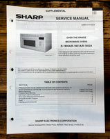 Sharp R-1850A R-1851A R-1852A Microwave  Service Manual *Original*