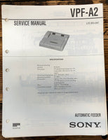 Sony VPF-A2 Feeder  Service Manual *Original*