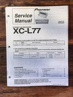 Pioneer XC-L77 Receiver Service Manual *Original*