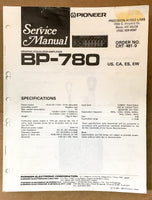 Pioneer BP-780 Amplifier Service Manual *Original*