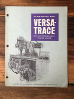 Honeywell Versa-Trace W303E 19pg  1950's-60s Dealer Brochure *Original*