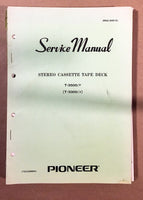 Pioneer T-3500 T-3300 Tape Deck  Service Manual *Original*