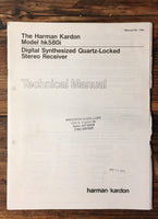 Harman Kardon HK580i HK-580i Receiver Service Manual *Original*