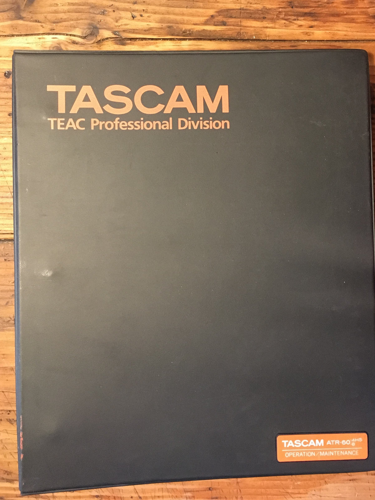 Teac / Tascam ATR-60 Reel to Reel Operation / Maintenance Manual *Original*