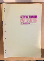 Akai GXC-38 Tape Deck Service Manual *Original*