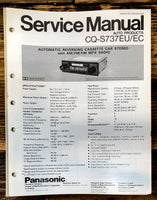 Panasonic CQ-S737EU EC Car Stereo  Service Manual *Original*