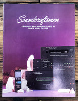 Soundscraftsmen Pro-Reference A5002 DX4200 AE2000  15pg Dealer Brochure *Orig*