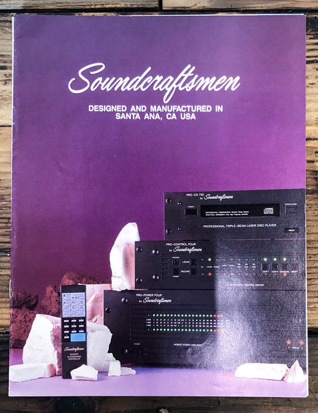 Soundscraftsmen Pro-Reference A5002 DX4200 AE2000  15pg Dealer Brochure *Orig*