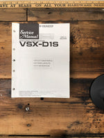 Pioneer VSX-D1S Receiver Service Manual *Original* #2