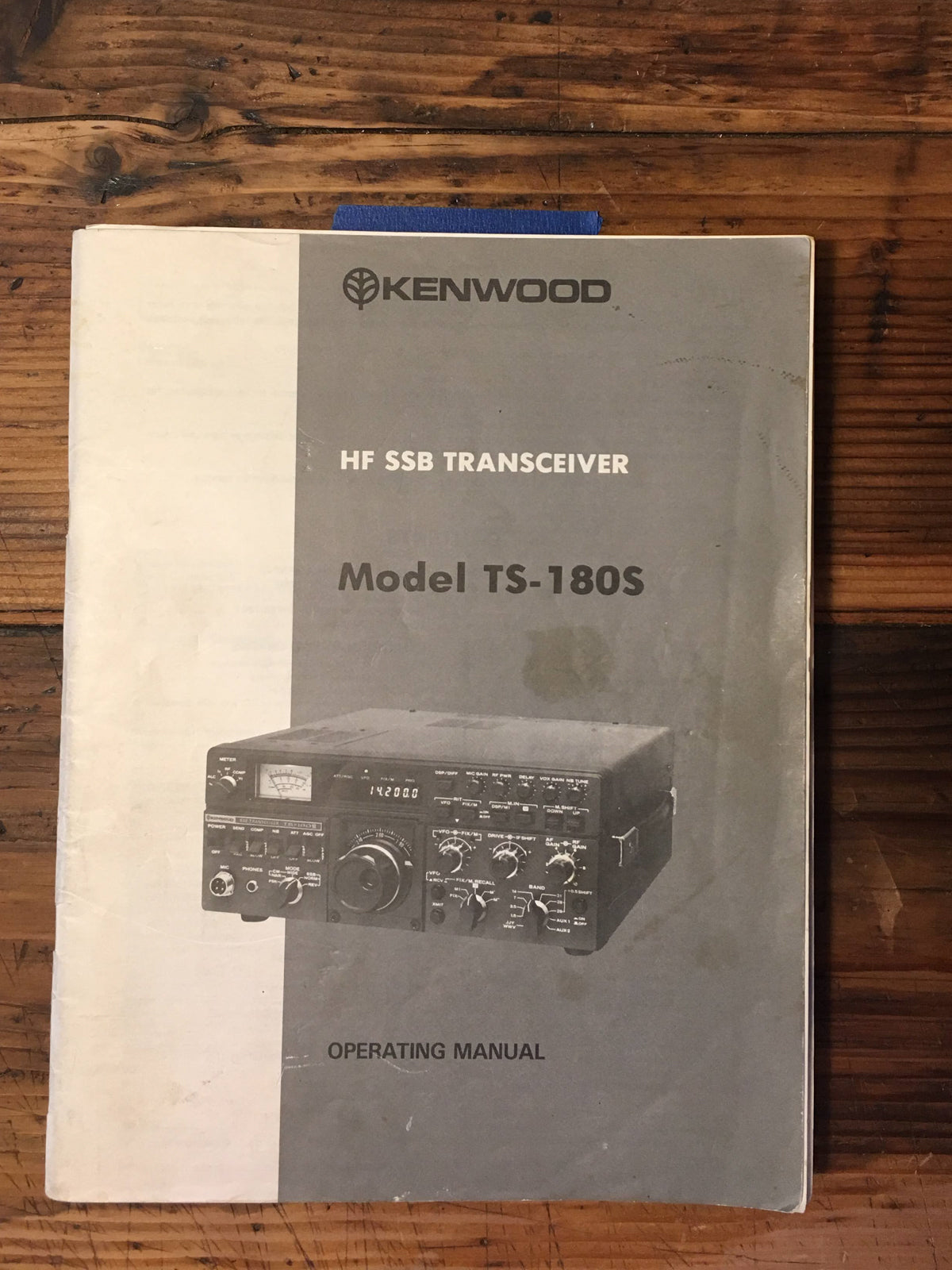 Kenwood TS-180S HF Transceiver User / Owners Manual *Original*