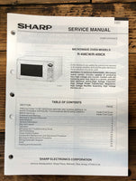 Sharp R-408CW -409CK Microwave  Service Manual *Original*