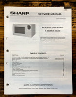 Sharp R-490AK -490AW Microwave  Service Manual *Original*