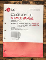 LG Flatron 995 FT PLUS FB995E Monitor  Service Manual *Original*