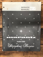 Marantz Model 2385 Receiver  Service Manual *Original* #1