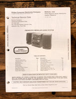 Philips / Magnavox FW340C 3701 Stereo  Service Manual *Original*