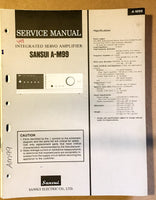 Sansui A-M99 Amplifier Service Manual *Original*