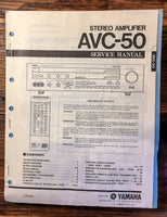 Yamaha AVC-50 AV Amplifier  Service Manual *Original*