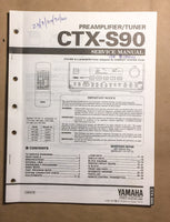 Yamaha CTX-S90 Preamp / Tuner  Service Manual *Original*