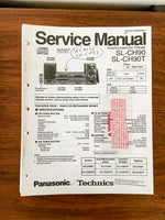 Panasonic SL-CH90 SL-CH90T CD Player Service Manual *Original*