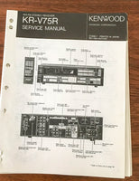 Kenwood KR-V75R Receiver Service Manual *Original*