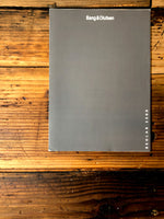 Bang Olufsen B&O Beolab 2500 Speaker  Owner / User Manual *Original*