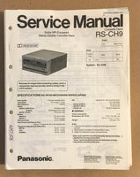 Technics / Panasonic RS-CH9   Service Manual *Original*