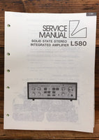 Luxman L-580 L580 Integrated Amplifier  Service Manual *Original*