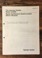 Harman Kardon HK680i HK-680i Receiver Service Manual *Original*