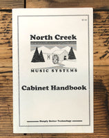 North Creek Music Systems Cabinet HandbookOkara  Owner / User Manual *Original*