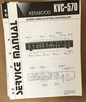 Kenwood KVC-570 System Controller Service Manual *Original*