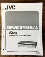 JVC T-40 P -40P Tuner Service Manual *Original*