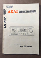 *Original* Akai GX-M10 Cassette Service Manual