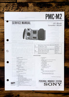 Sony PMC-M2 Stereo  Service Manual *Original*