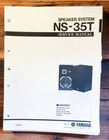 Yamaha NS-35T Speaker Service Manual *Original*