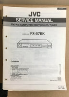 JVC  FX-87BK Tuner  Service Manual *Original*