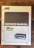 JVC T-V71 Tuner Service Manual *Original*