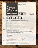 Pioneer CT-9R Cassette Service Manual *Original*