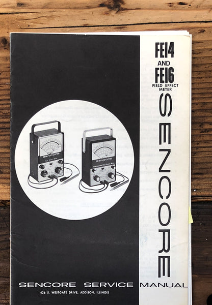 Field Effect Meter Owner / User Manual *Original* – Vintage Audio Store ...
