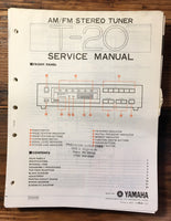 Yamaha T-20 Tuner  Service Manual *Original*