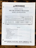 Mitsubishi DA-R46 DA-R56 Receiver Service Manual *Original*