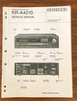 Kenwood KR-A4010 Receiver Service Manual *Original*