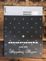 Marantz Model 2600 Receiver  Service Manual *Original*