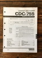 Yamaha CDX-755 CD Player Service Manual *Original*