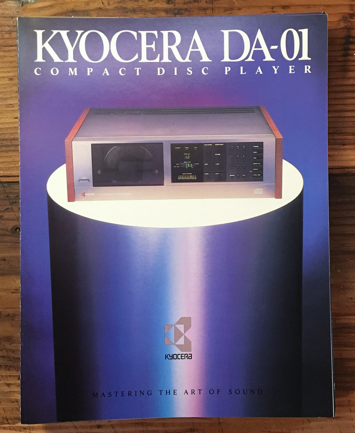 Kyocera DA-1 CD Player  Dealer Brochure *Original*